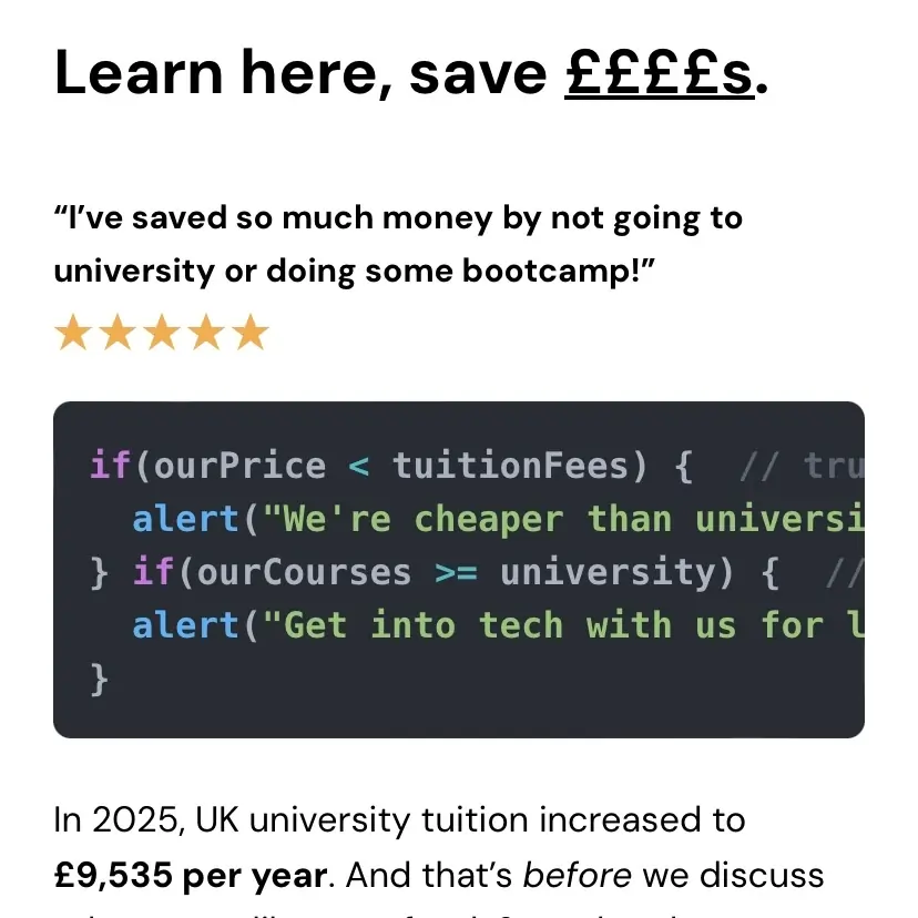 Website example 1